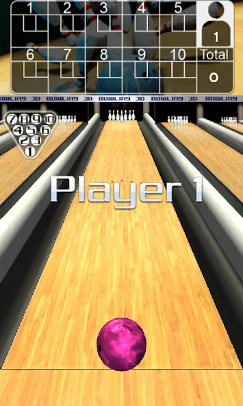 3D Bowling  [МОД Бесконечные монеты] Screenshot 2