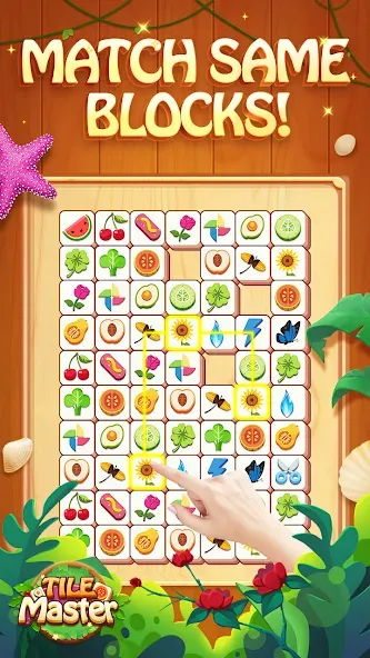 Tile Master® - Triple Match  [МОД Бесконечные монеты] Screenshot 1