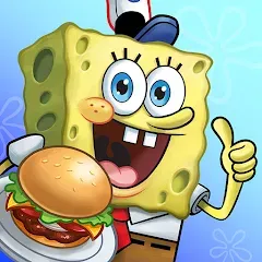 Скачать взлом SpongeBob: Krusty Cook-Off  [МОД Бесконечные монеты] - полная версия apk на Андроид