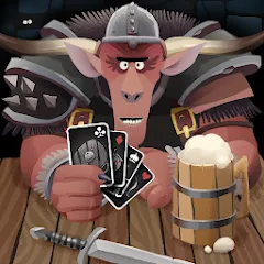 Скачать взломанную Card Crawl (Кард Кролл)  [МОД Mega Pack] - стабильная версия apk на Андроид