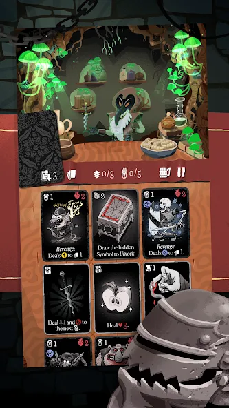 Card Crawl Adventure (Кард Кроул Приключение)  [МОД Бесконечные монеты] Screenshot 3