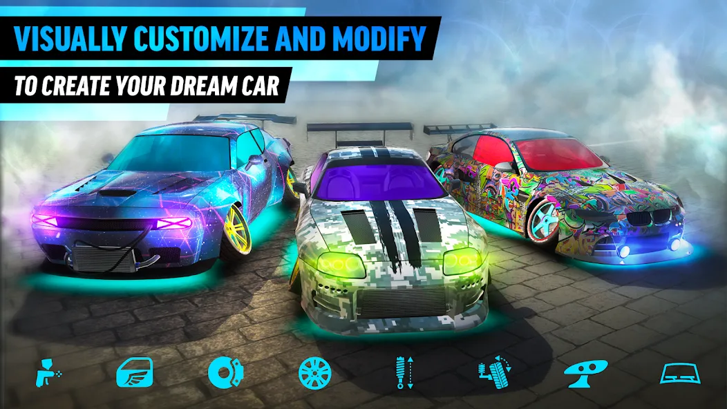 Drift Max World - Racing Game (Дрифт Макс Ворлд)  [МОД Бесконечные деньги] Screenshot 4