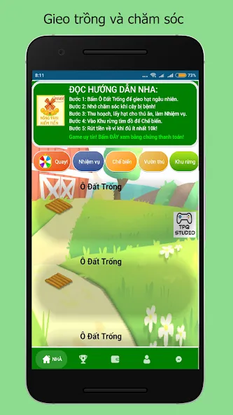 Nông Trại Kiếm Tiền Uy TínNhất  [МОД Unlimited Money] Screenshot 2