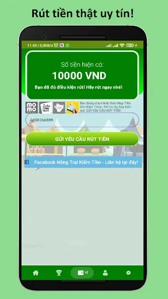 Nông Trại Kiếm Tiền Uy TínNhất  [МОД Unlimited Money] Screenshot 4