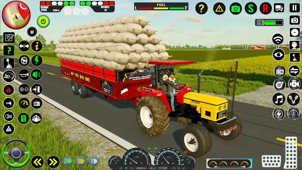 Tractor Farming Games 2023  [МОД Меню] Screenshot 1