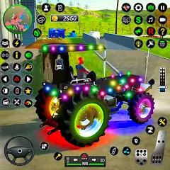 Взломанная Tractor Farming Games 2023  [МОД Меню] - стабильная версия apk на Андроид