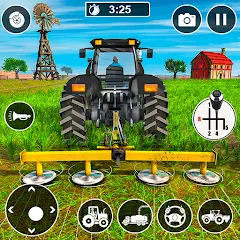 Взлом Real Tractor Driving Games (Риал Трактор Драйвинг Геймс)  [МОД Menu] - последняя версия apk на Андроид