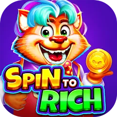 Скачать взлом Spin To Rich - Vegas Slots (Спин Ту Рич)  [МОД Много денег] - стабильная версия apk на Андроид