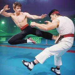 Взломанная Kung Fu Karate Fight Game (Кунгфу карате бой оффлайн)  [МОД Menu] - последняя версия apk на Андроид