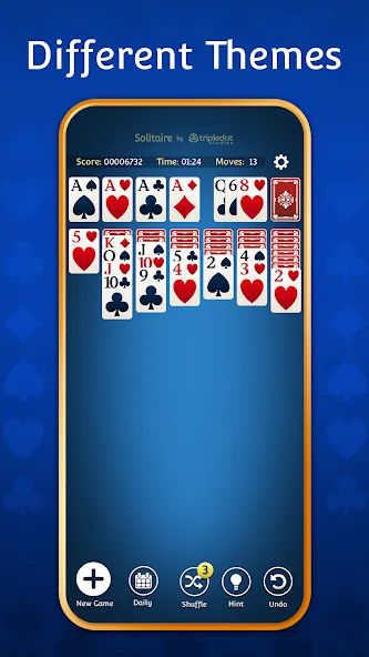 Solitaire: Classic Card Games  [МОД Меню] Screenshot 4