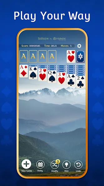 Solitaire: Classic Card Games  [МОД Меню] Screenshot 5