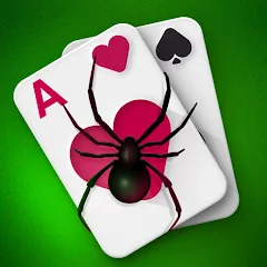 Скачать взломанную Spider Solitaire (Спайдер Солитер)  [МОД Unlocked] - последняя версия apk на Андроид