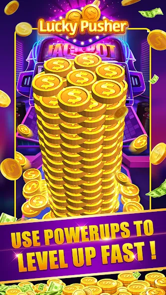 Lucky Cash Pusher Coin Games (Лаки Кэш Пушер Коин Геймс)  [МОД Бесконечные монеты] Screenshot 5