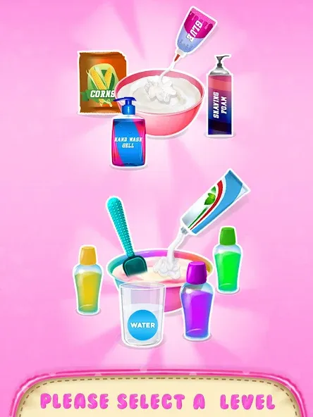 Make Fluffy Slime Maker Game  [МОД Бесконечные монеты] Screenshot 5