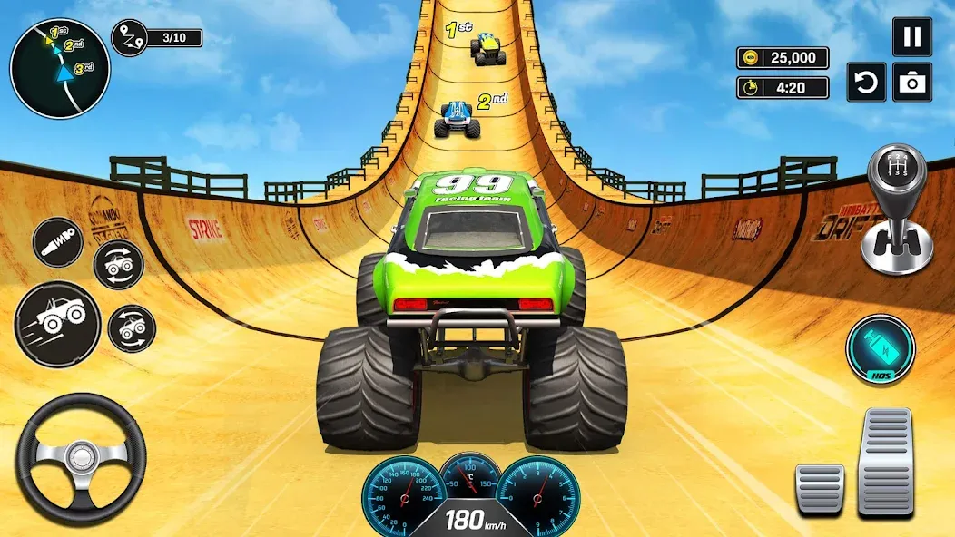 Monster Truck Games- Car Games  [МОД Все открыто] Screenshot 1