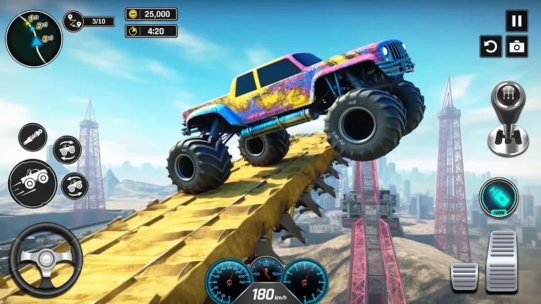 Monster Truck Games- Car Games  [МОД Все открыто] Screenshot 2