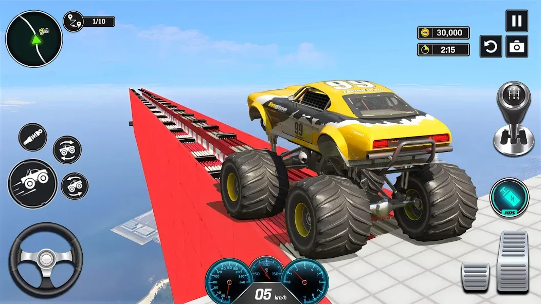 Monster Truck Games- Car Games  [МОД Все открыто] Screenshot 3