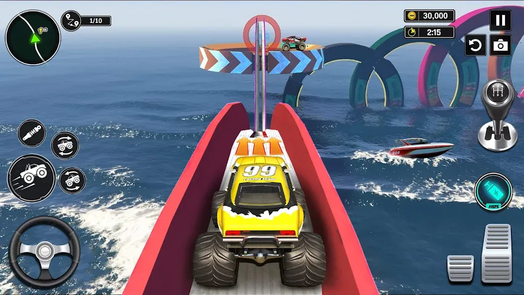 Monster Truck Games- Car Games  [МОД Все открыто] Screenshot 4