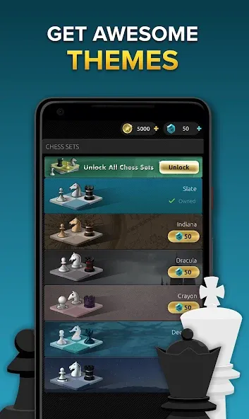 Chess Stars Multiplayer Online (Чесс Старс)  [МОД Unlocked] Screenshot 4