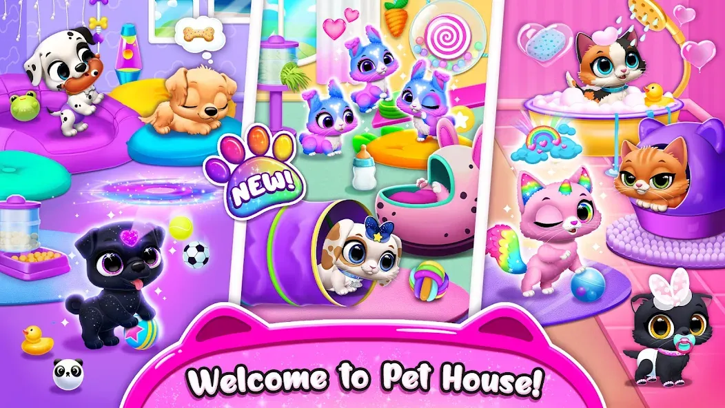 Floof - My Pet House (Флооф)  [МОД Меню] Screenshot 4