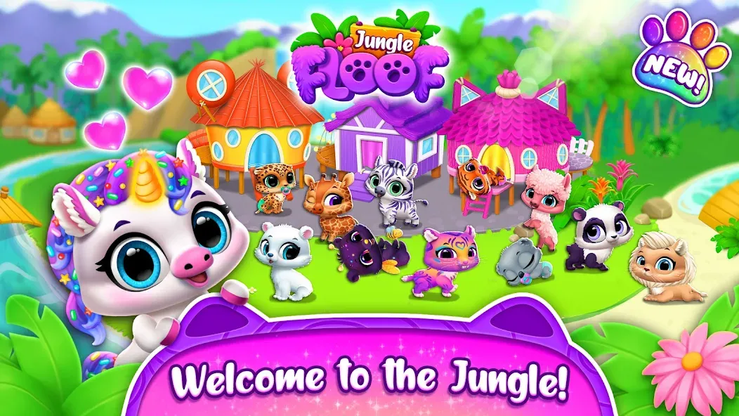 Jungle Floof - Island Pet Care (Джангл Флооф)  [МОД Меню] Screenshot 4