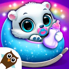 Взломанная Jungle Floof - Island Pet Care (Джангл Флооф)  [МОД Меню] - стабильная версия apk на Андроид