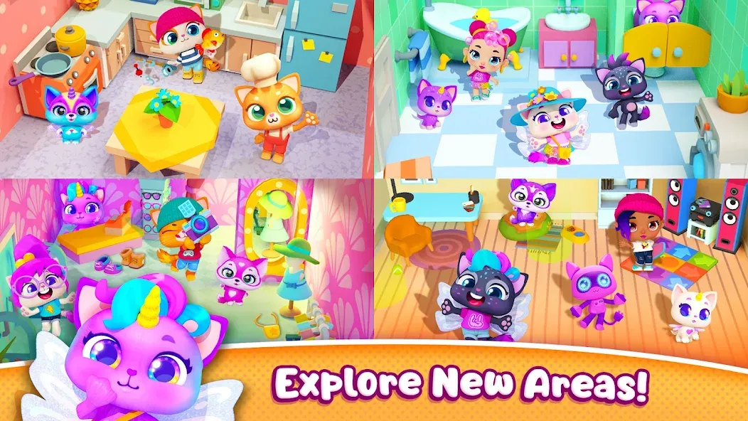 Pocket Town - Animal World  [МОД Mega Pack] Screenshot 5