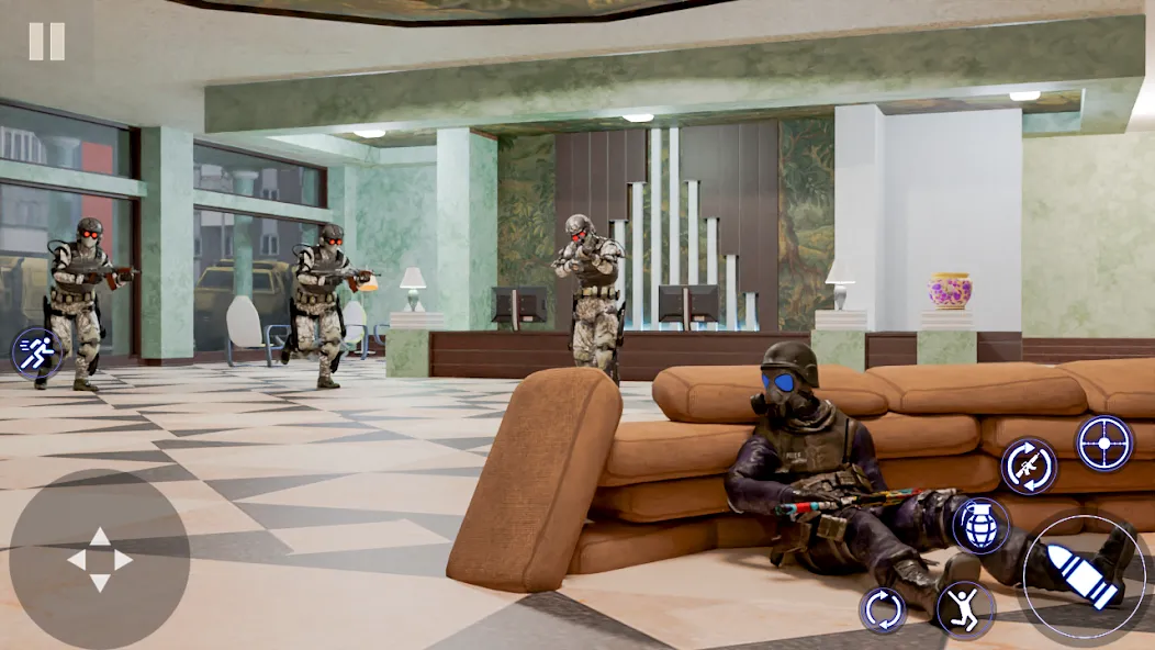 Modern Commando FPS Army Games  [МОД Mega Pack] Screenshot 2