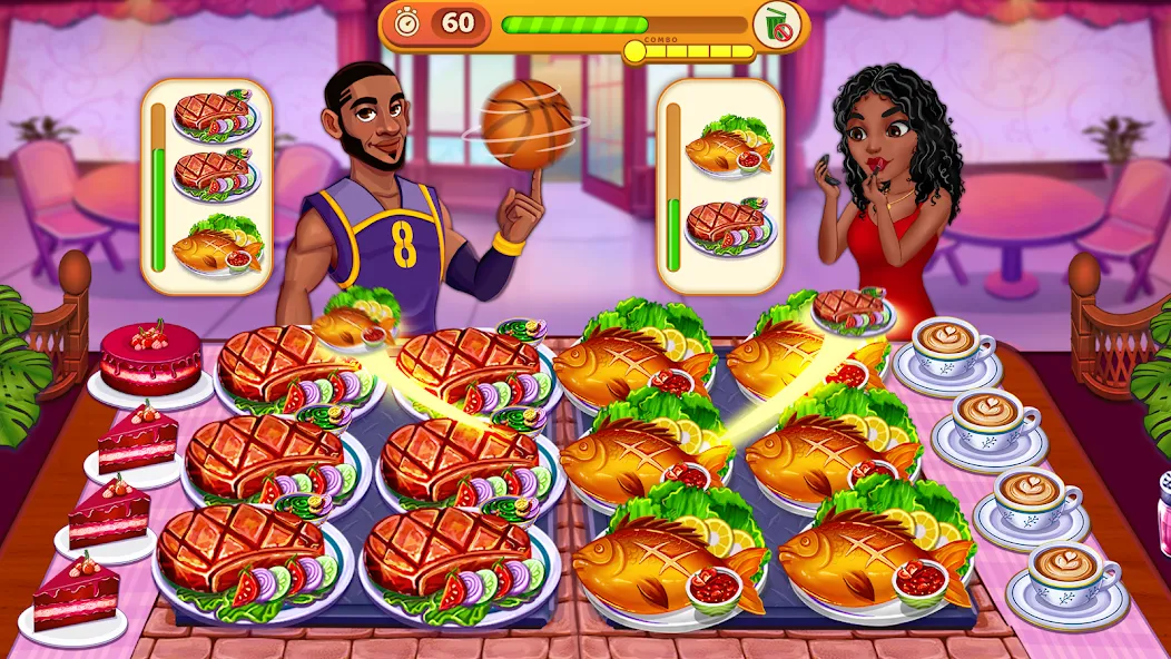 Cooking Max: Restaurant Games (Кукинг Макс)  [МОД Много монет] Screenshot 5