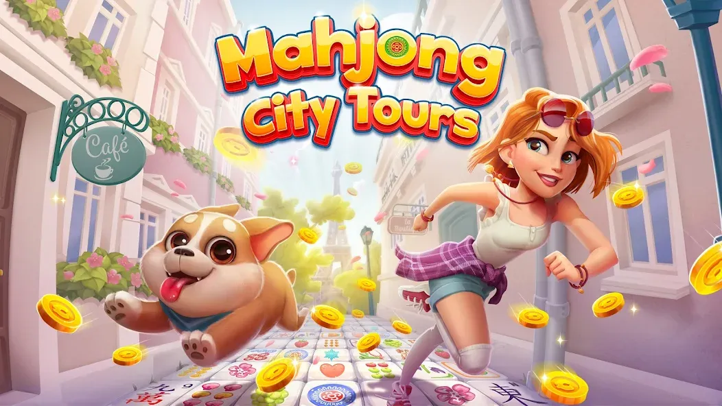 Mahjong City Tours: Tile Match (Маджонг Сити Турс)  [МОД Menu] Screenshot 1