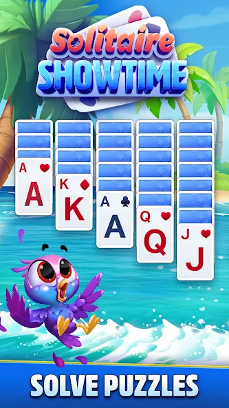 Solitaire Showtime (Солитер Шоутайм)  [МОД Unlimited Money] Screenshot 1