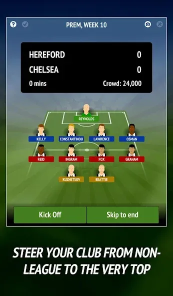 Football Chairman (Soccer) (Футбольный председатель)  [МОД Много монет] Screenshot 2