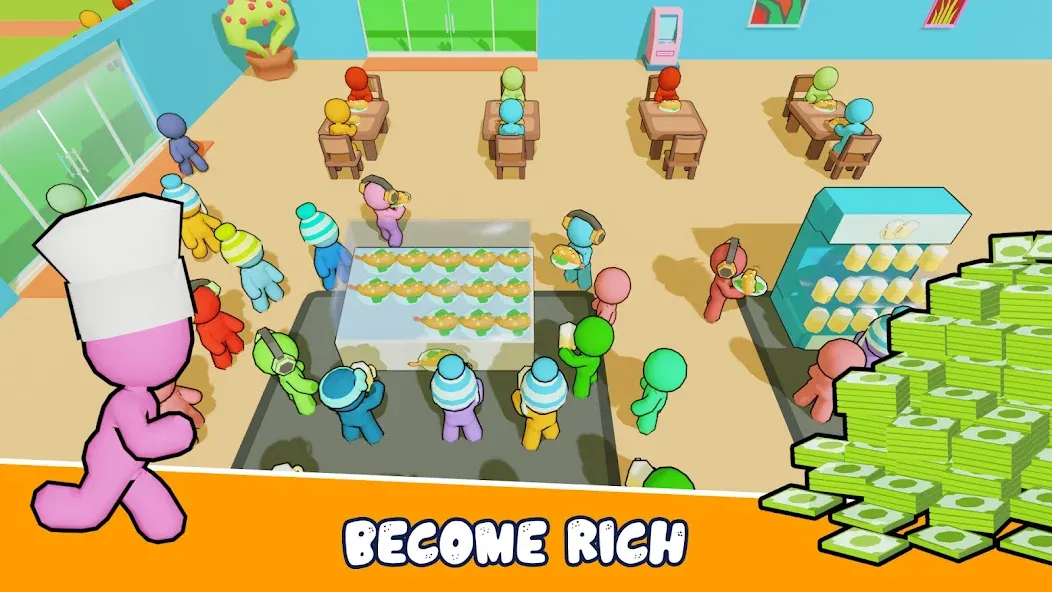 Kitchen Fever: Food Tycoon (Китчен Фивер)  [МОД Mega Pack] Screenshot 1