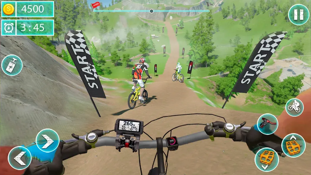 MTB Downhill: BMX Racer  [МОД Menu] Screenshot 5