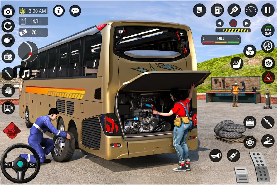 Bus Simulator 3D: Bus Games (Бус Симулятор 3Д)  [МОД Menu] Screenshot 5