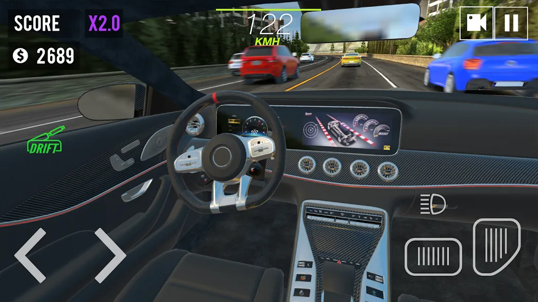 Racing in Car 2021 (Гонки на машинах 2021)  [МОД Unlocked] Screenshot 4