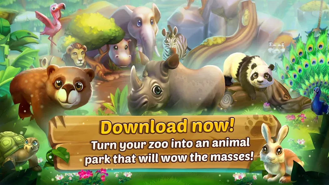 Zoo 2: Animal Park (Зу 2)  [МОД Бесконечные монеты] Screenshot 4