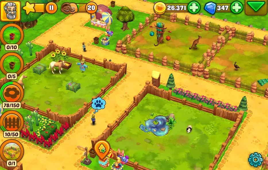 Zoo 2: Animal Park (Зу 2)  [МОД Бесконечные монеты] Screenshot 5