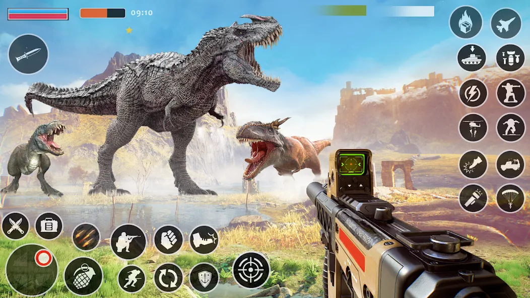 Wild Dino Hunting: Zoo Hunter (Дино Хантер)  [МОД Unlimited Money] Screenshot 3