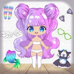 Скачать взлом Chibi Dress Up Games for Girls  [МОД Unlocked] - последняя версия apk на Андроид