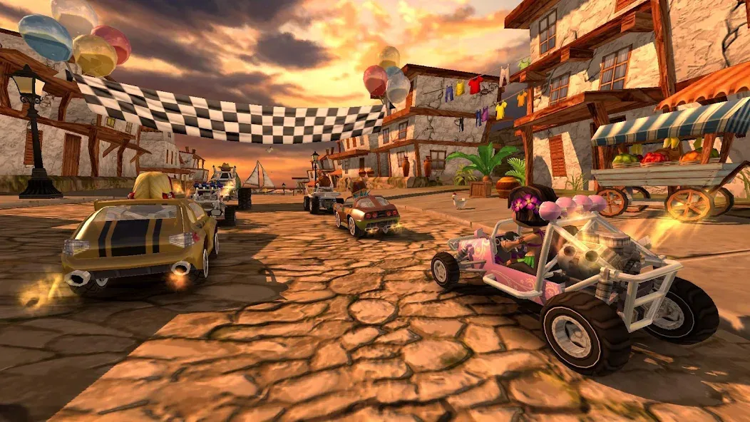 Beach Buggy Racing (Бич Багги Рейсинг)  [МОД Много денег] Screenshot 1