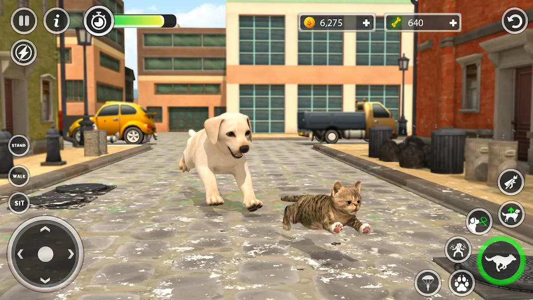 Dog Simulator Pet Dog Games 3D  [МОД Menu] Screenshot 4