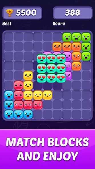 Block Puzzle Game (Блокголоволомка игра)  [МОД Меню] Screenshot 1