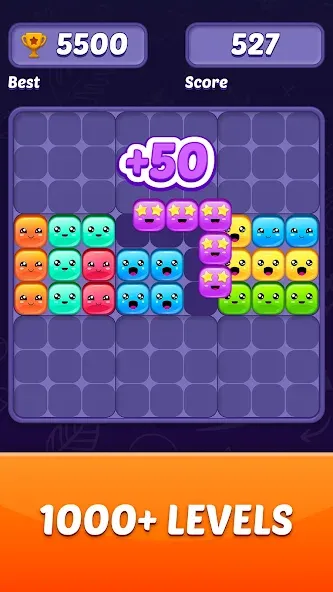 Block Puzzle Game (Блокголоволомка игра)  [МОД Меню] Screenshot 2