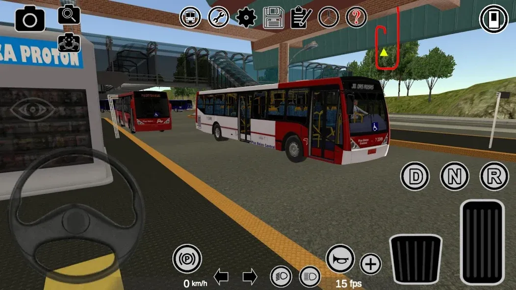 Proton Bus Simulator Urbano (Протон автобусный симулятор )  [МОД Бесконечные деньги] Screenshot 1