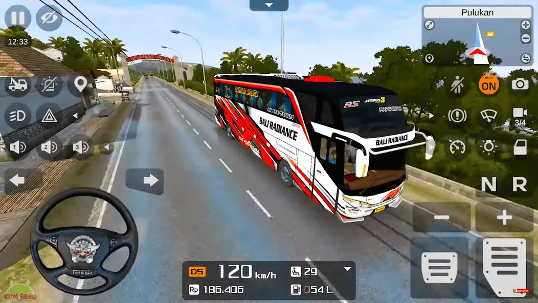 Coach Tourist Bus City Driving  [МОД Menu] Screenshot 4