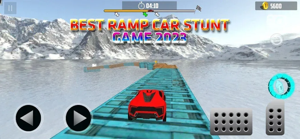 Ramp Car Stunt Challenge (Рамп Кар Стант Челлендж)  [МОД Бесконечные монеты] Screenshot 1