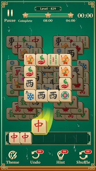 Mahjong Solitaire: 3 Tiles (Маджонг Классик)  [МОД Mega Pack] Screenshot 2