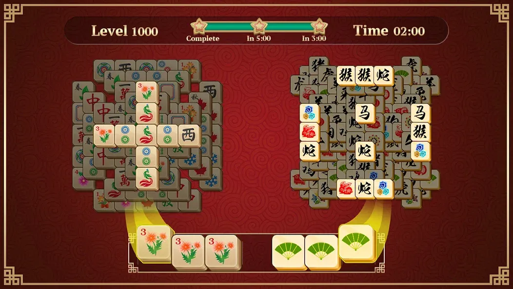 Mahjong Solitaire: 3 Tiles (Маджонг Классик)  [МОД Mega Pack] Screenshot 3