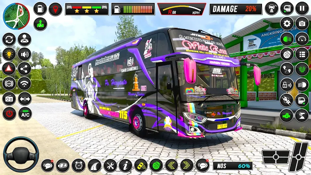 Euro Bus Simulator - Bus Games  [МОД Menu] Screenshot 1